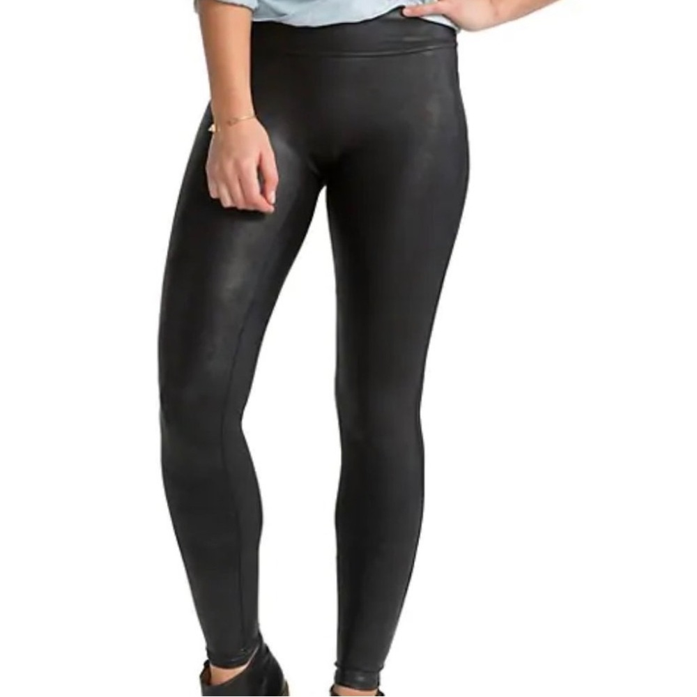 SPANX faux leather pants size M & size L